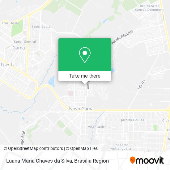 Luana Maria Chaves da Silva map