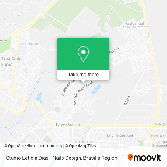 Studio Leticia Dias - Nails Design map