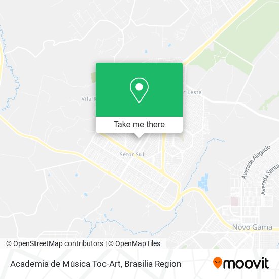 Academia de Música Toc-Art map