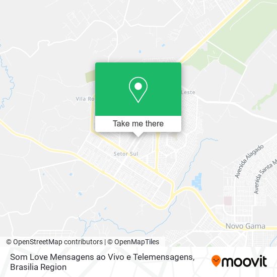 Som Love Mensagens ao Vivo e Telemensagens map