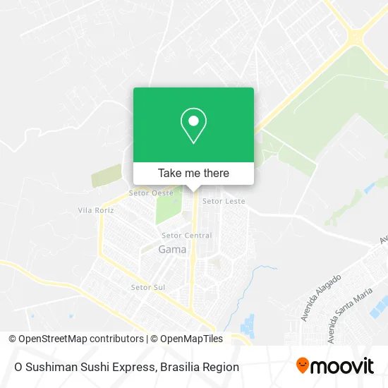 O Sushiman Sushi Express map