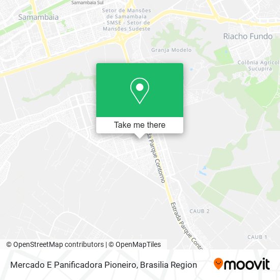 Mercado E Panificadora Pioneiro map