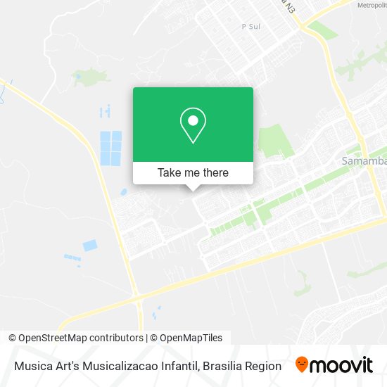 Musica Art's Musicalizacao Infantil map
