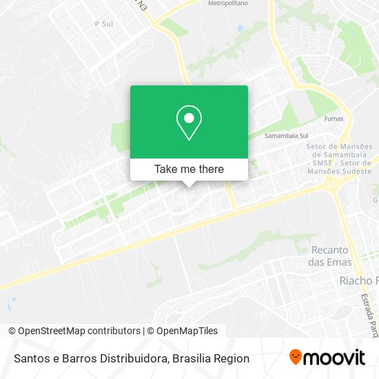 Santos e Barros Distribuidora map