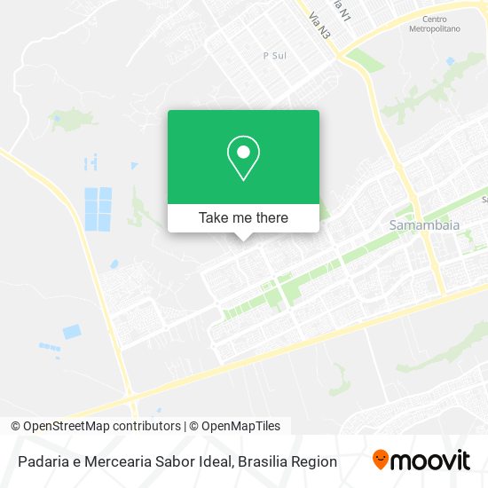 Padaria e Mercearia Sabor Ideal map