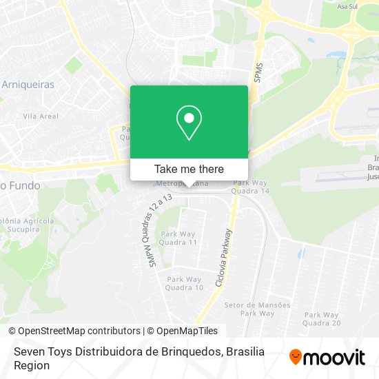 Seven Toys Distribuidora de Brinquedos map