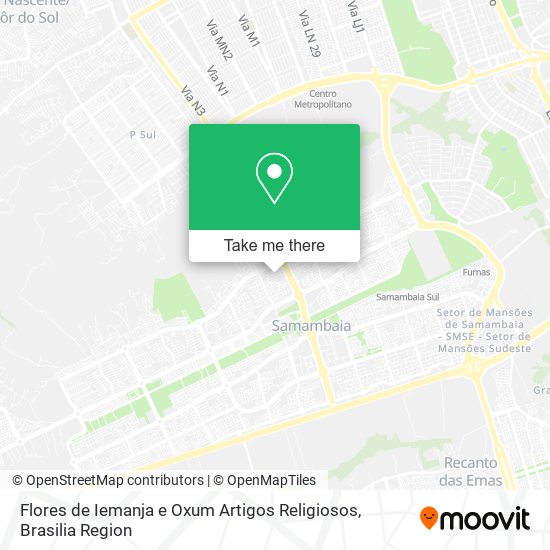 Flores de Iemanja e Oxum Artigos Religiosos map