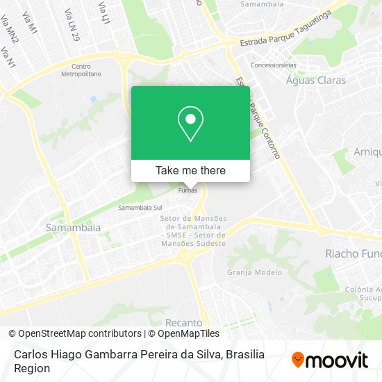 Carlos Hiago Gambarra Pereira da Silva map