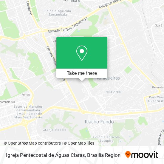 Igreja Pentecostal de Águas Claras map