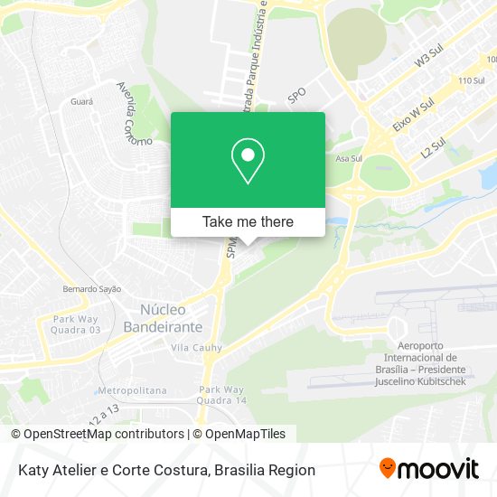Katy Atelier e Corte Costura map