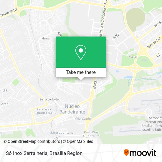 Só Inox Serralheria map