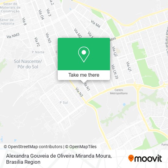 Alexandra Gouveia de Oliveira Miranda Moura map