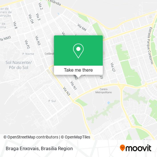 Braga Enxovais map