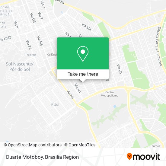 Duarte Motoboy map