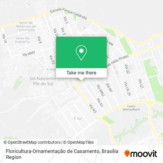 Floricultura-Ornamentação de Casamento map