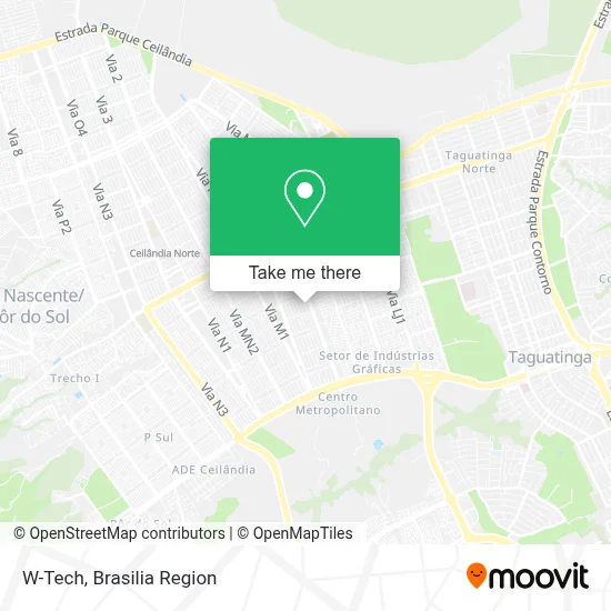 W-Tech map