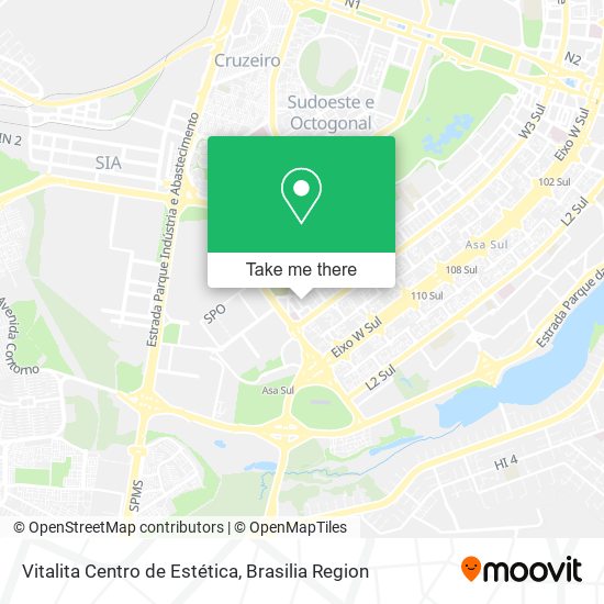 Vitalita Centro de Estética map