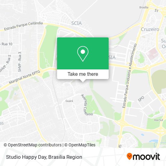 Studio Happy Day map