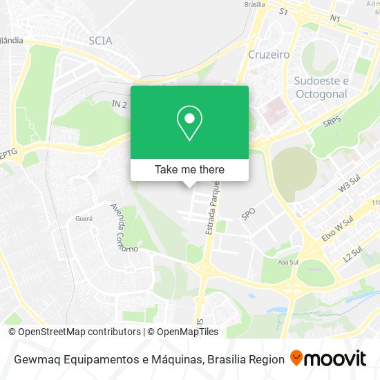Gewmaq Equipamentos e Máquinas map