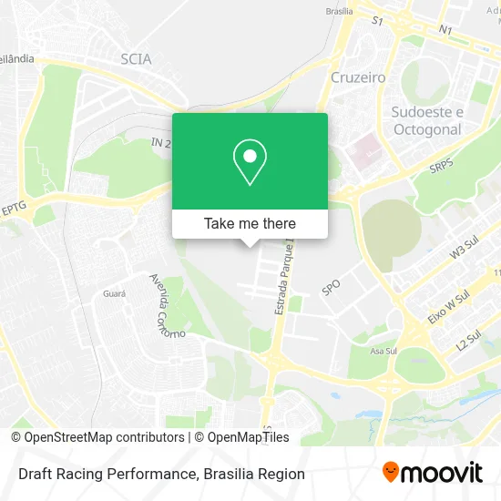 Draft Racing Performance map