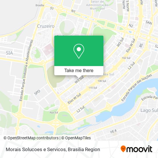 Morais Solucoes e Servicos map