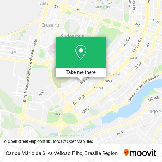 Mapa Carlos Mário da Silva Velloso Filho