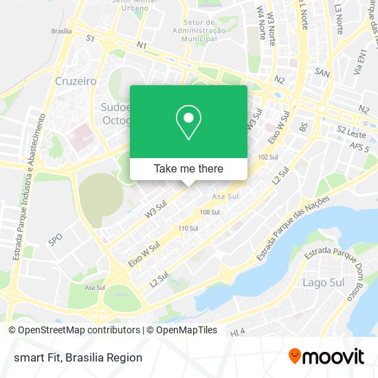 smart Fit map