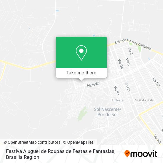 Mapa Festiva Aluguel de Roupas de Festas e Fantasias