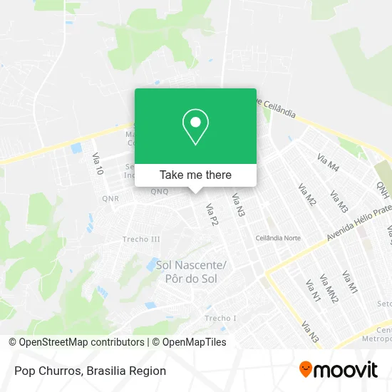 Pop Churros map