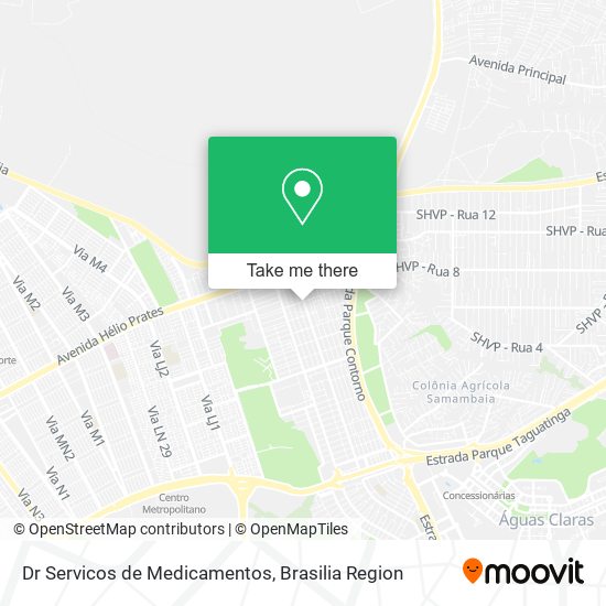 Dr Servicos de Medicamentos map