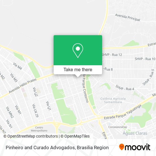 Mapa Pinheiro and Curado Advogados