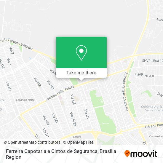 Ferreira Capotaria e Cintos de Seguranca map