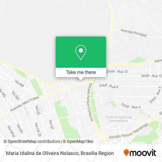 Mapa Maria Idalina de Oliveira Nolasco