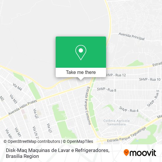 Disk-Maq Maquinas de Lavar e Refrigeradores map
