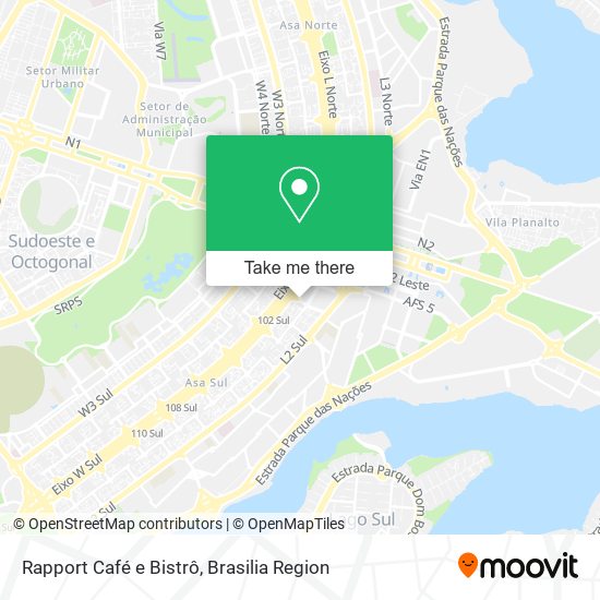 Rapport Café e Bistrô map