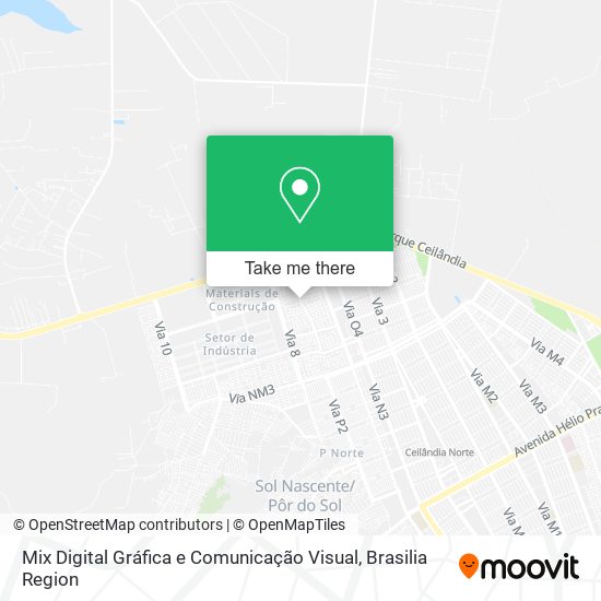 Mix Digital Gráfica e Comunicação Visual map