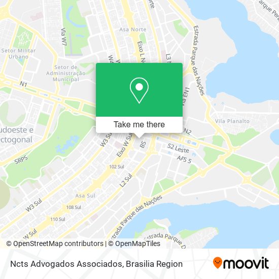 Ncts Advogados Associados map