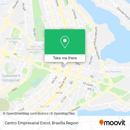 Centro Empresarial Encol map