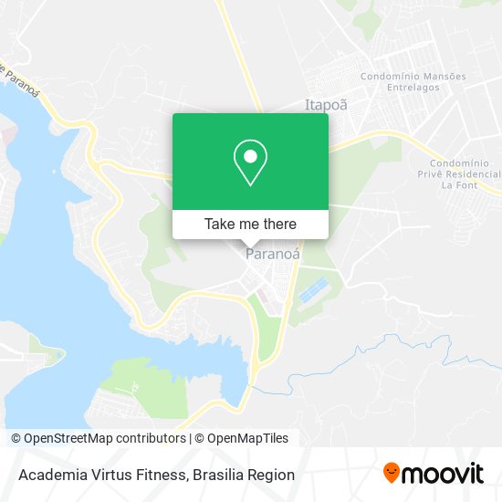 Academia Virtus Fitness map