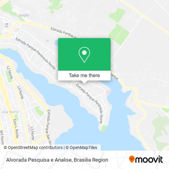 Alvorada Pesquisa e Analise map