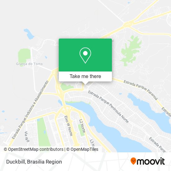 Duckbill map