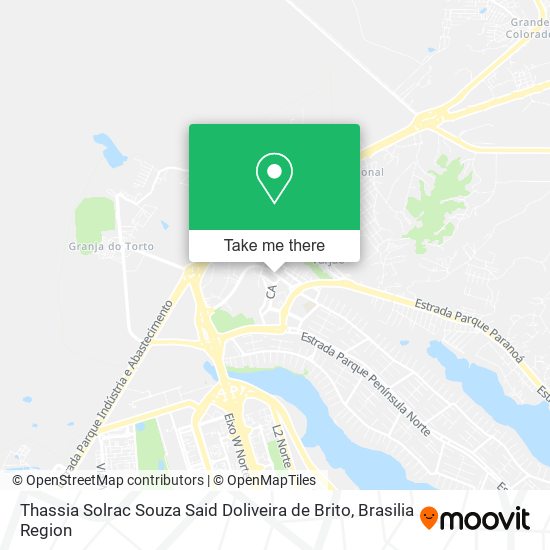 Thassia Solrac Souza Said Doliveira de Brito map