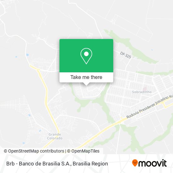 Brb - Banco de Brasilia S.A. map