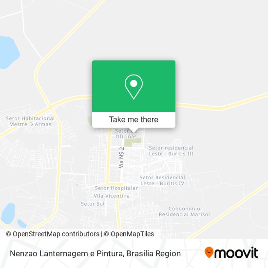 Nenzao Lanternagem e Pintura map