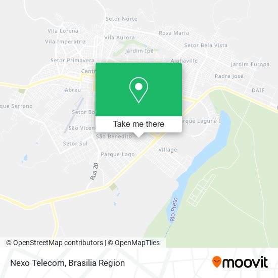 Nexo Telecom map