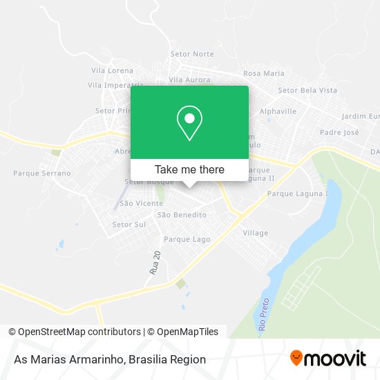 As Marias Armarinho map