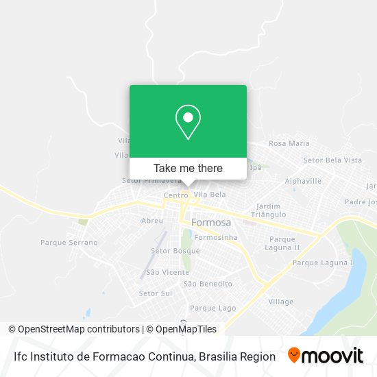 Ifc Instituto de Formacao Continua map