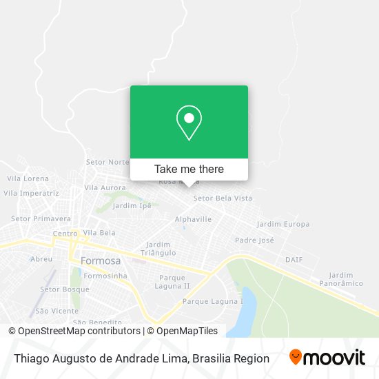 Thiago Augusto de Andrade Lima map