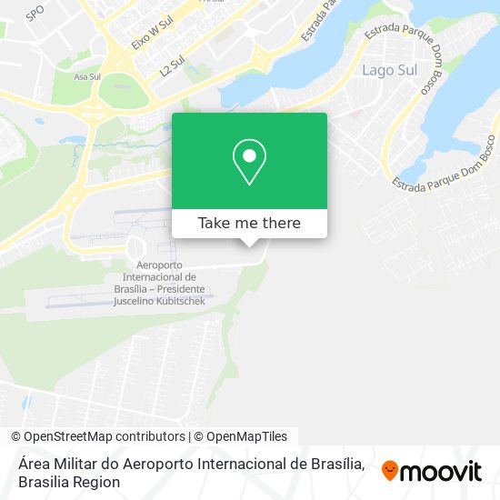 Área Militar do Aeroporto Internacional de Brasília map