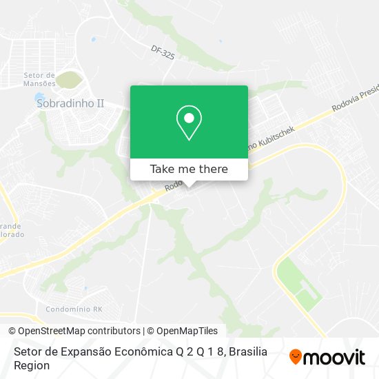 Setor de Expansão Econômica Q 2 Q 1 8 map